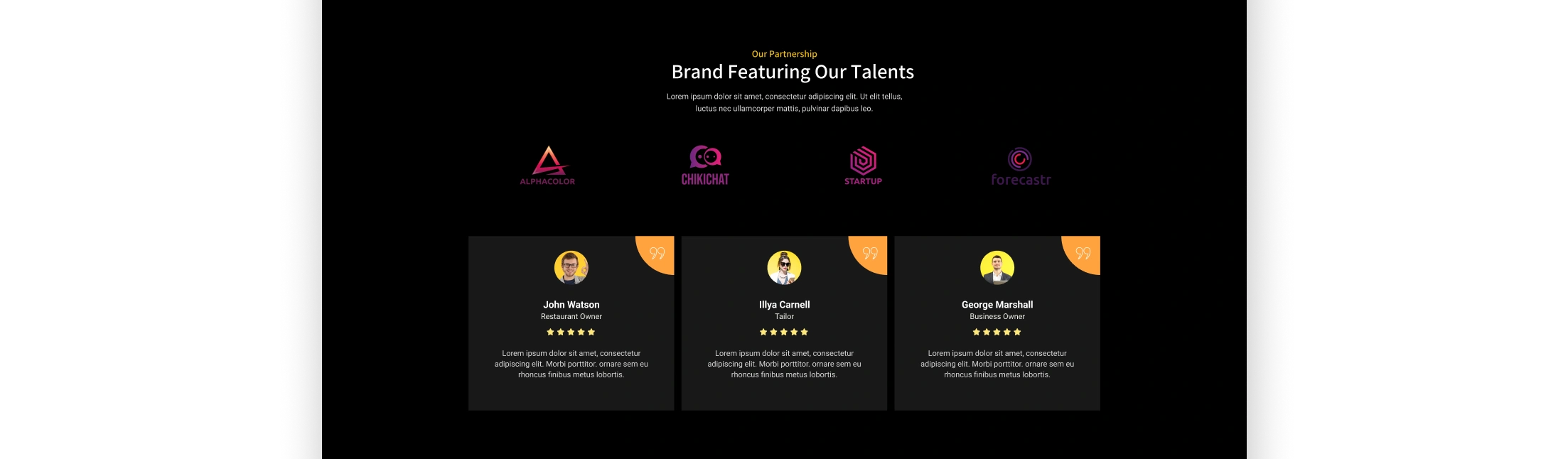 Influenso – Classic Portfolio Website for Influencer Personal Branding 3