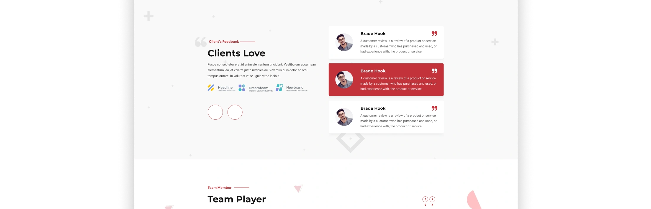 LenX – Creative Portfolio Website for Freelance Designer 5