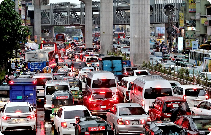 Traffic jam