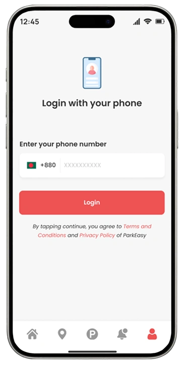 ParkEasy – Vehicle Parking Mobile App UI/UX Design 10