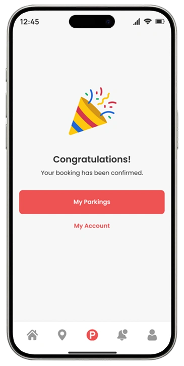 ParkEasy – Vehicle Parking Mobile App UI/UX Design 12