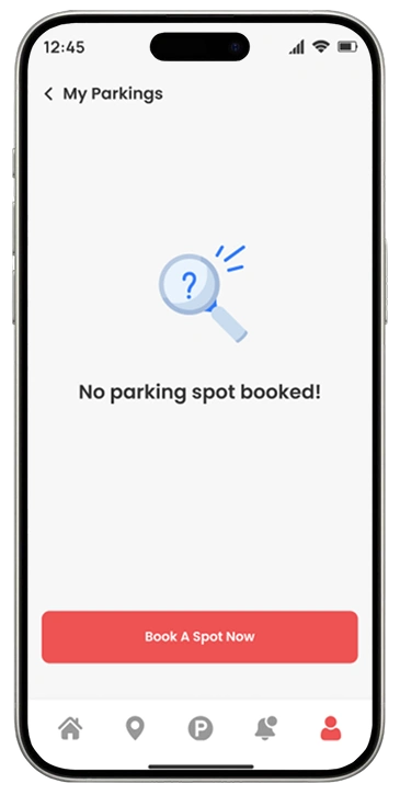 ParkEasy – Vehicle Parking Mobile App UI/UX Design 14