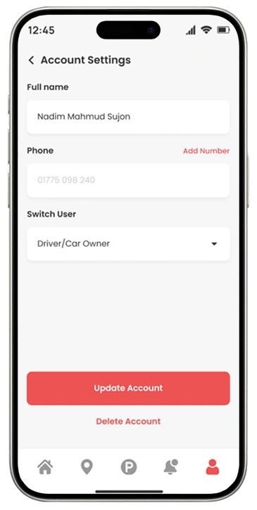 ParkEasy – Vehicle Parking Mobile App UI/UX Design 16