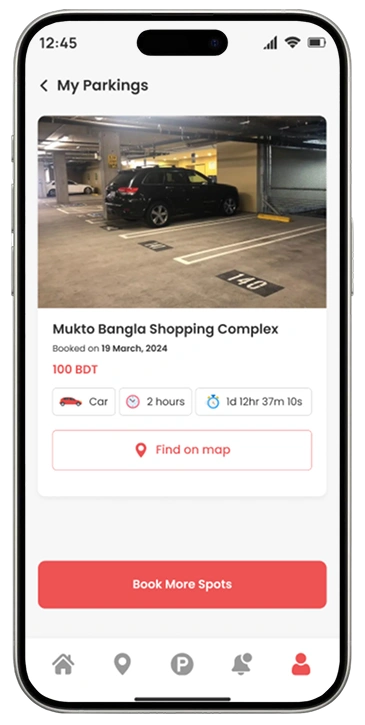 ParkEasy – Vehicle Parking Mobile App UI/UX Design 19