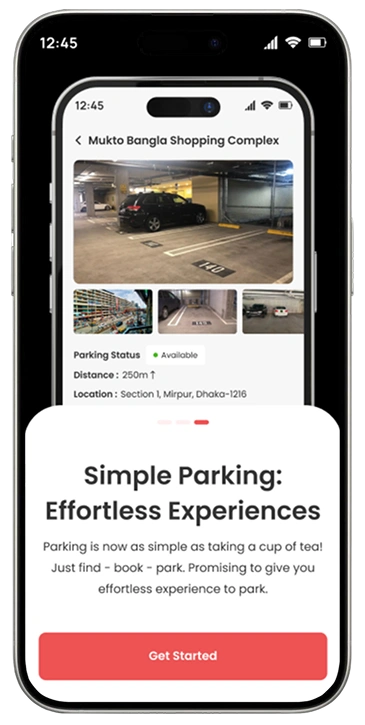 ParkEasy – Vehicle Parking Mobile App UI/UX Design 4
