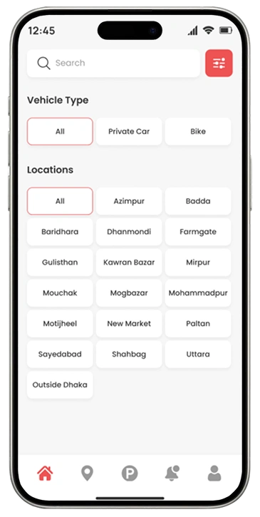 ParkEasy – Vehicle Parking Mobile App UI/UX Design 7