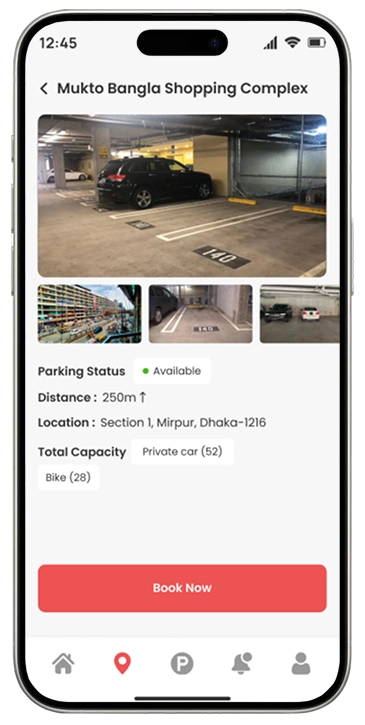 ParkEasy – Vehicle Parking Mobile App UI/UX Design 9