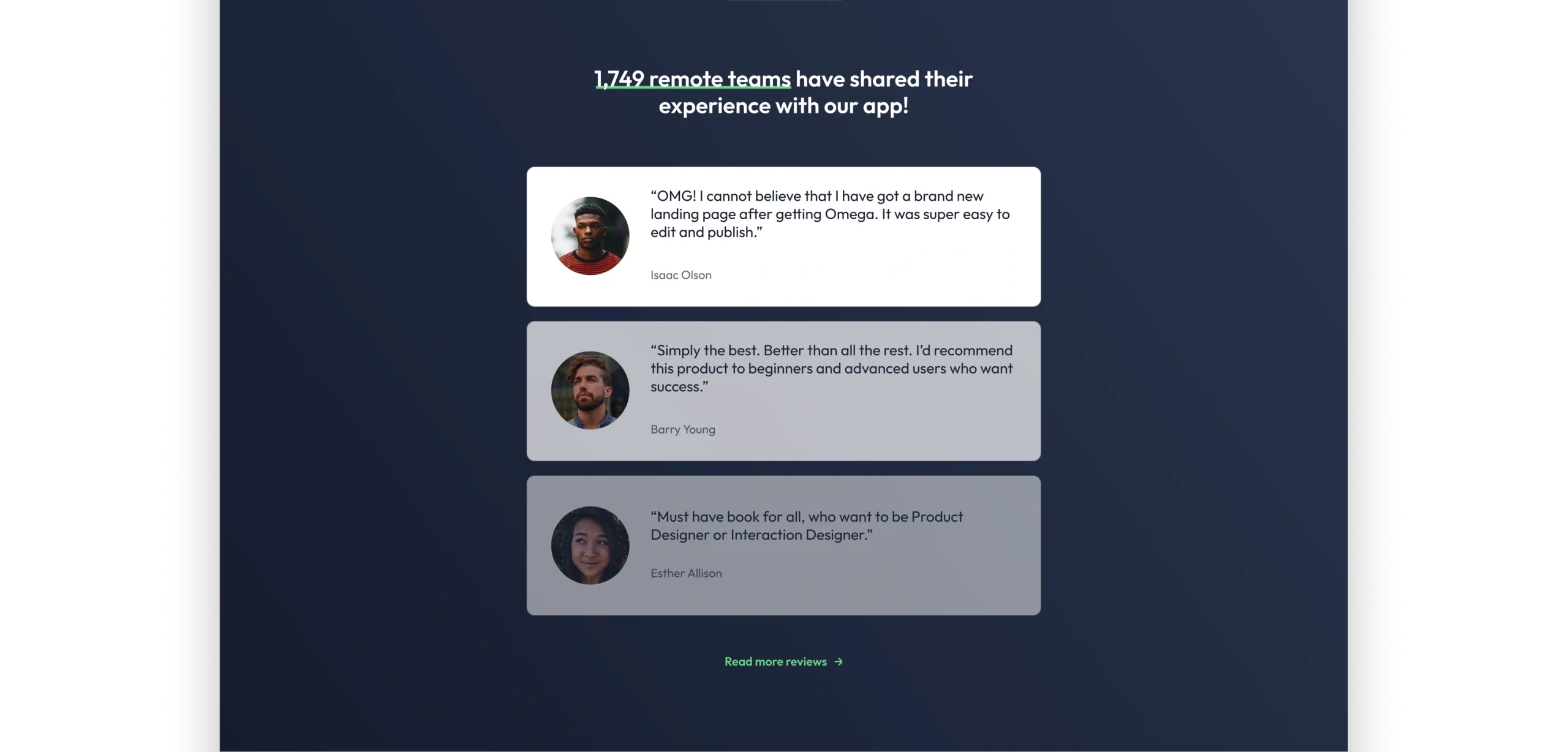 Remoteam – Landing Page for Team Collaboration App 4